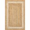 Nuloom Louisa Jute Bordered Area Rug 4ft x 6ft MGNT01A-406 - alternate 7